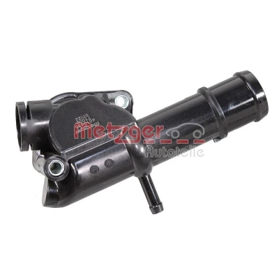 Billede af METZGER 4010435 Kølemiddelflange med pakning, uden temperaturmåler AUDI: A4 B8 Sedan, A6 C6 Avant, Avant