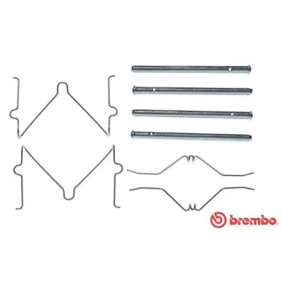 Billede af BREMBO A 02 263 Tilbehørssæt, skivebremsebelægning MAZDA: FAMILIA 4