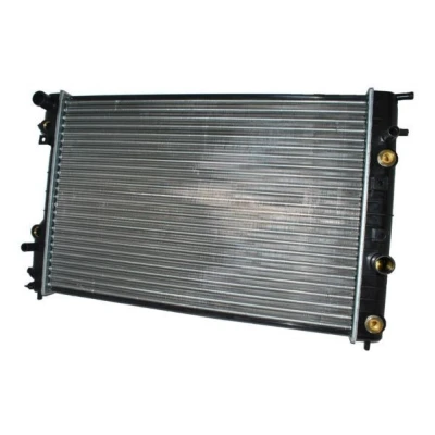 Billede af THERMOTEC D7X034TT Radiator Aluminium, plastik til køretøjer med klimaanlæg 652 459 26 Manuelt/automatisk gear Mekanisk fuget køleripper