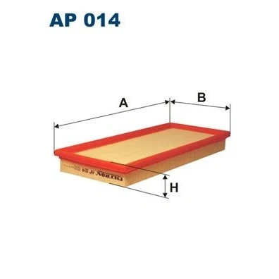 Billede af FILTRON AP 014 Luftfilter 37 140 354 Filterindsats