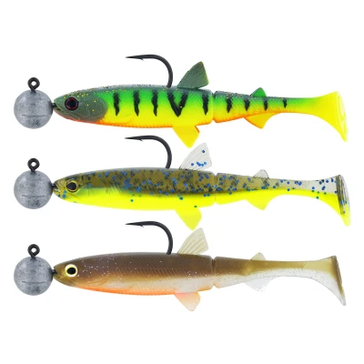 Billede af Westin HypoTeez Shadtail R &#039;N 6.5cm Dark Water Mix 21 (3g) (3 pieces) Shad