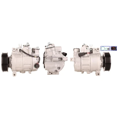 Billede af LUCAS ACP670 Kompressor PAG 46 R134a med pakninger AUDI: A4 B8 Avant, Sedan, Q5