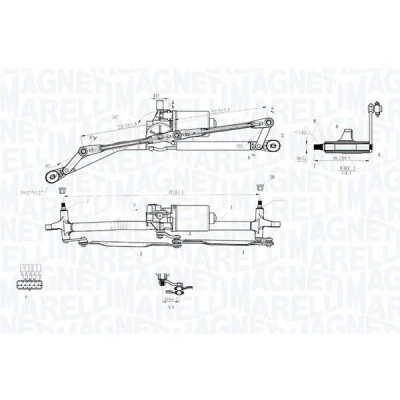 Billede af MAGNETI MARELLI 064012005011 Rudevisker/vaskeranlæg