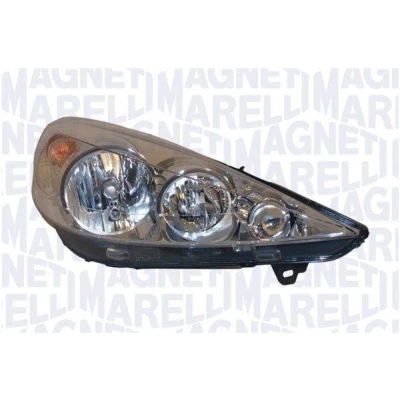 Billede af MAGNETI MARELLI 712463601129 Forlygter højre H7, H7/H1, PY21W, H1 Halogen til højrekørsel med pærer PEUGEOT: 206+ Hatchback