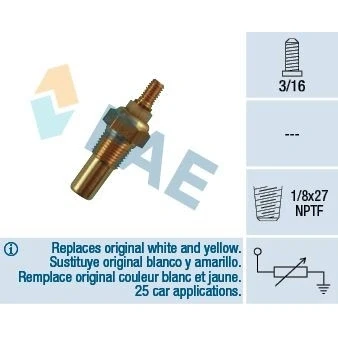 Billede af Sensor, kølevæsketemp. FAE 32080