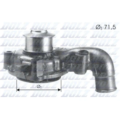Billede af DOLZ F165 Vandpumpe FORD: ESCORT 4, FIESTA 3