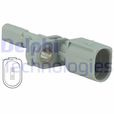 Billede af DELPHI SS20599 ABS sensor aktiv VOLKSWAGEN: Passat B8 Sedan, Golf 7, Caddy 3, SKODA: Superb III Hatchback, Stationcar