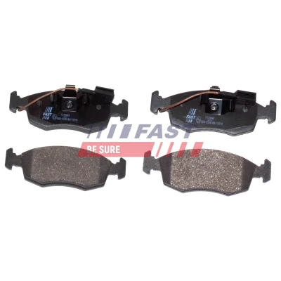Billede af FAST FT29112 Bremseklodser foraksel med indbygget slidsensor FIAT: 500 Hatchback, BRAVO 2, C Cabriolet, PEUGEOT: Bipper Van, Tepee