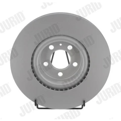 Billede af JURID 563724JC Bremseskiver 312 25 5 100 ventileret coatet uden skruer VOLKSWAGEN: Polo VI