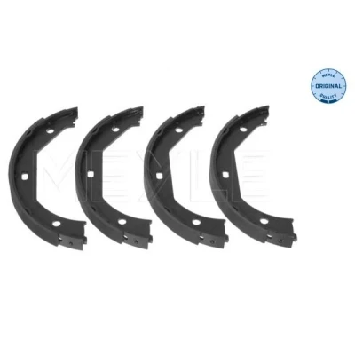 Billede af MEYLE 314 042 0007 Håndbremseklodser bagaksel ORIGINAL Quality uden fjeder BMW: 3 Sedan, Touring, X1