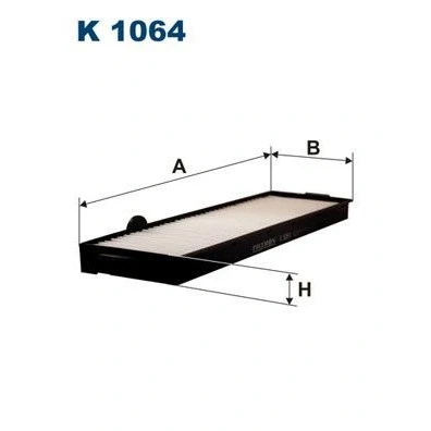 Billede af Filter, indvendig luft FILTRON K 1064