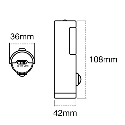 Billede af LEDVANCE Nightlux Torch LED natlys hvid