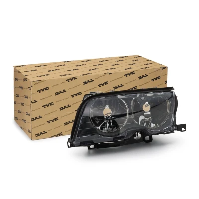 Billede af TYC 20 0012 01 2 Forlygter venstre H7/H7 til højrekørsel uden lampeholder, med elektronisk motor BMW: 3 Sedan, Touring