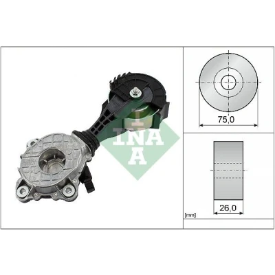 Billede af INA 534 0426 10 Remstrammer, kilerem PEUGEOT: 208 I Hatchback, 207 308 SW, CITROËN: C4 Grand Picasso