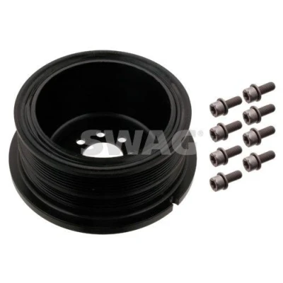 Billede af SWAG 20 93 3614 Remskive Krumtapaksel 4PK + 6PK 173 6 med skruer BMW: 5 Touring, Sedan
