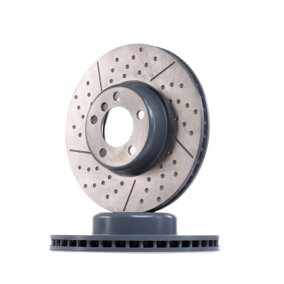 Billede af FEBI BILSTEIN 105724 Bremseskiver foraksel 340 30 5 120 slidset/perforeret, indvendigt ventileret coatet højkarboniseret BMW: 3 Sedan, 1 Hatchback