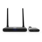 Billede af Trådløs HDMI Transmitter Wi Fi 2400 5000 MHz 30.0 m (synsfelt) Maksimal opløsning: Full HD 1080p 1.65 Gbps IR Retur funktion Grå