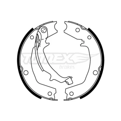 Billede af TOMEX brakes TX 22 72 Bremsebakker bagaksel 190 40