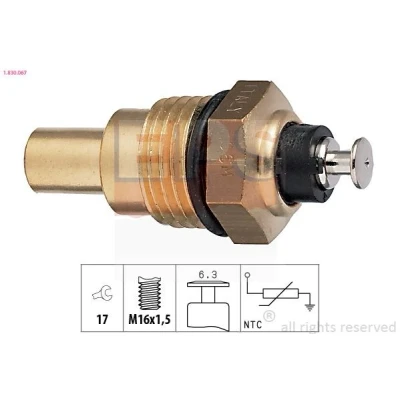 Billede af EPS 1.830.067 Kølevæsketemperatur Sensor Made in Italy OE Equivalent