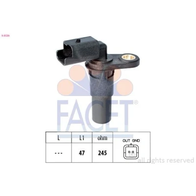 Billede af Omdrejningssensor, automat gear FACET 9.0710