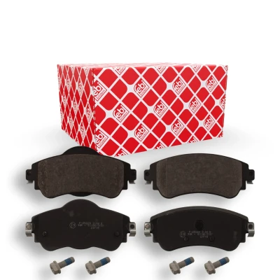 Billede af FEBI BILSTEIN 16866 Bremseklodser foraksel med akustisk advarsel for slid skruesæt CITROËN: C4 II Hatchback, DS4 Hatchback