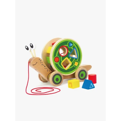 Billede af BigBuy Kids Interaktivt legetøj Hape Nestable Snail 30 x 18,6 11 cm