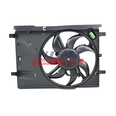 Billede af FAST FT56011 Køleventilator 390mm 12V 300W med kølerventilatorramme (karm)