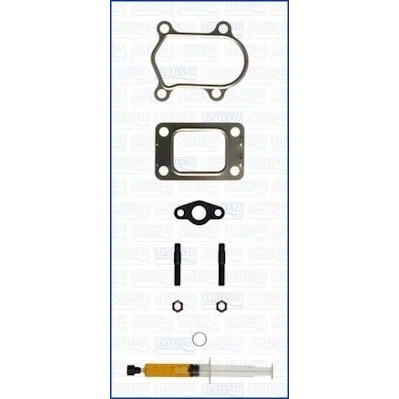 Billede af AJUSA JTC11204 Montagesæt, lader with studs, syringe oil med pakninger monteringsvejledning FIAT: Ducato III Ladvogn / Chassis