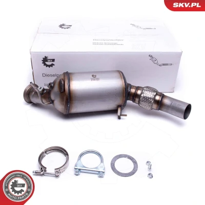 Billede af ESEN SKV 62SKV501 Partikelfilter Cordierit BMW: 3 Touring, 1 Hatchback, Sedan