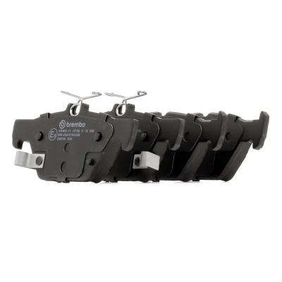 Billede af BREMBO P 78 026 Bremseklodser med akustisk advarsel for slid anti knirke plade uden tilbehør SUBARU: Impreza V Hatchback, Outback V, WRX Sedan