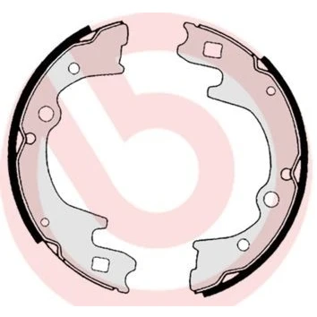 Billede af BREMBO S 30 515 Bremsebakker 220 57