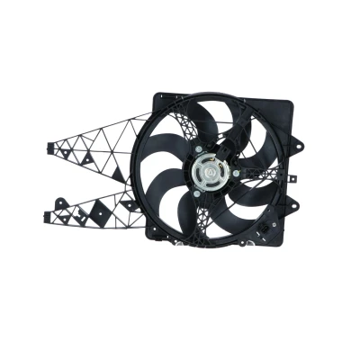 Billede af NRF 47203 Køleventilator 405 12 400 med kølerventilatorramme (karm) ALFA ROMEO: MiTo, FIAT: Grande Punto Hatchback