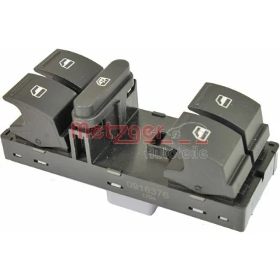 Billede af METZGER 0916376 Kontakt, rudehejs 4/5 VOLKSWAGEN: GOLF 6, Touran I, Polo V Hatchback, SEAT: Altea, Ibiza 4