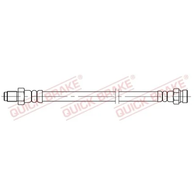 Billede af QUICK BRAKE 37.036 Bremseslange 282 M10x1