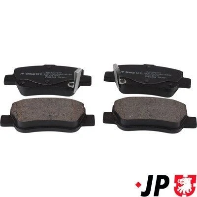 Billede af JP GROUP 4863701010 Bremseklodser bagaksel med akustisk advarsel for slid TOYOTA: Avensis III Stationcar, Sedan