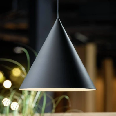 Billede af SLV Hængelampe Magico, Ø 38 cm, sort/guldfarvet, metal
