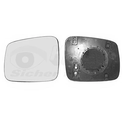 Billede af VAN WEZEL 5874835 Spejlglas venstre VOLKSWAGEN: TRANSPORTER 4 Bus