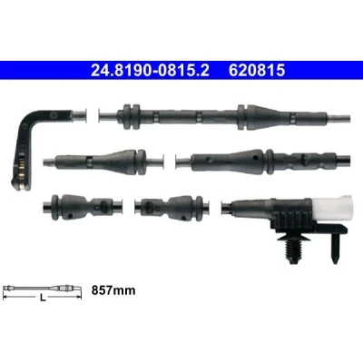 Billede af ATE 24.8190 0815.2 Slidindikator Bremsebelægning LAND ROVER: Discovery Sport