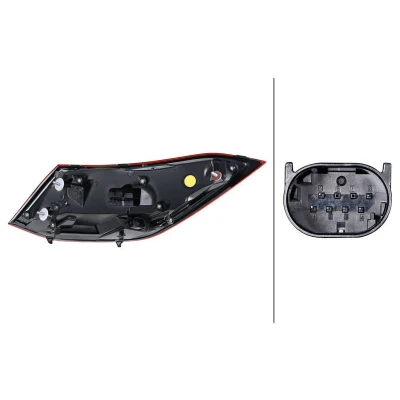 Billede af HELLA 2SK 013 102 081 Baglygter højre ydre del LED 12