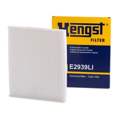 Billede af HENGST FILTER E2939LI Kabinefilter Pollenfilter 220 265 20 OPEL: Corsa D Hatchback, E Adam, FIAT: Punto Evo Hatchback