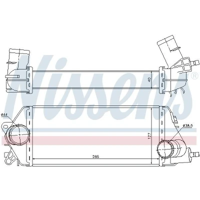 Billede af NISSENS 96776 Intercooler