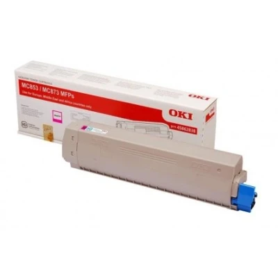 Billede af Oki 45862838 magenta toner 7.300 sider original