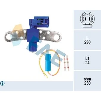 Billede af FAE 79321 Impulsensor 2 med monteringsvejledning RENAULT: CLIO 2, LAGUNA