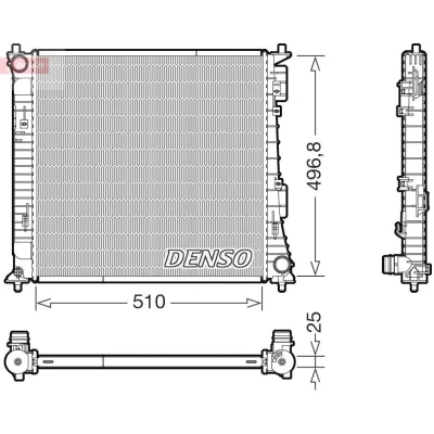 Billede af DENSO DTM871091 Termostat 87oC