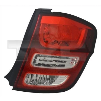 Billede af TYC 11 12453 01 2 Baglygter højre ydre del uden lampeholder CITROËN: C3 II