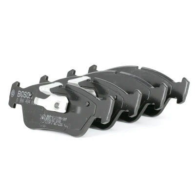 Billede af BOSCH 0 986 494 015 Bremseklodser Low Metallic med stempelklips, anti knirke plade BMW: 3 Sedan, Compact, Coupe