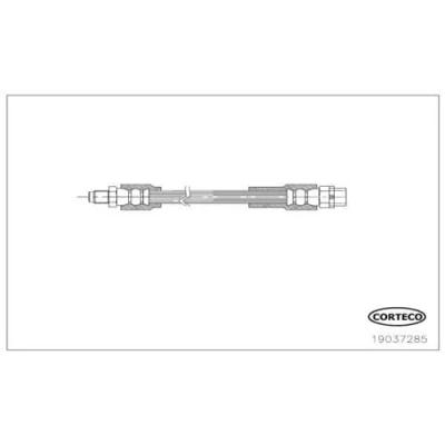 Billede af CORTECO 19037285 Bremseslange bagaksel