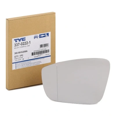 Billede af TYC 337 0222 1 Spejlglas venstre VOLKSWAGEN: up! Hatchback, SEAT: Mii, SKODA: Citigo