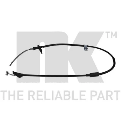 Billede af NK 9036129 Håndbremsekabel 1535/1291 Tromlebremse SUZUKI: Wagon R+ II Hatchback