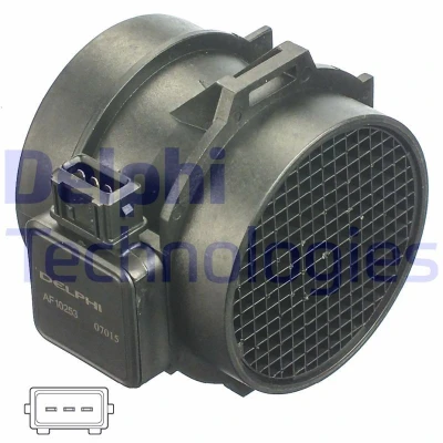 Billede af DELPHI AF10253 12B1 Luftmassemåler LAND ROVER: Defender SUV, Freelander I SUV